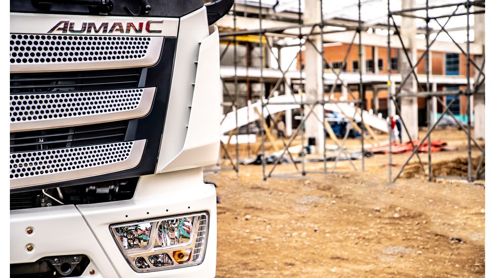 AUMAN C 8×4 Dump Truck — 3